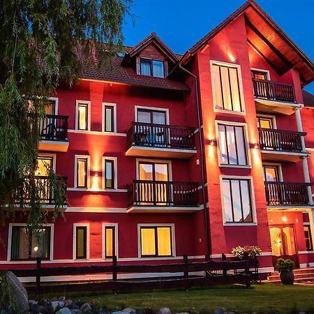 Willa Karmazynowa Przystan Międzywodzie Exteriör bild
