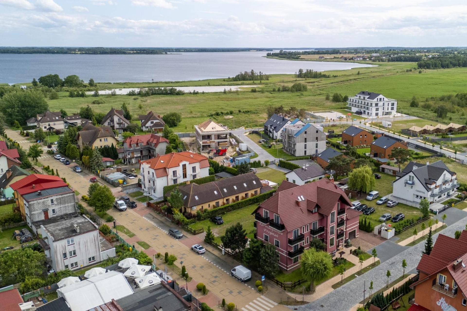 Willa Karmazynowa Przystan Międzywodzie Exteriör bild